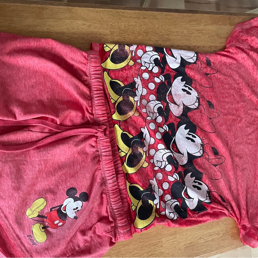 Disney Red Apparel with Logo